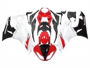 Shop 2009-2012 Kawasaki ZX6R Motorcycle Fairings - Red White Black Canada