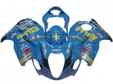 Shop 1996-2007 Suzuki GSXR 1300 Hayabusa Motorcycle Fairings - Blue Gold Black Rizla Canada