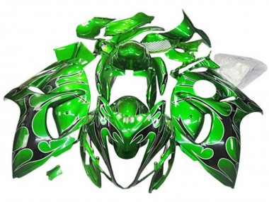 Shop 2008-2020 Green Black Tribal Suzuki GSXR 1300 Hayabusa Motorcycle Fairings Canada