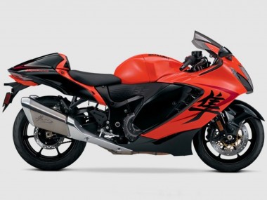 Shop 2021-2025 Orange Matte Black Suzuki GSXR 1300 Hayabusa Motorcycle Fairings Canada