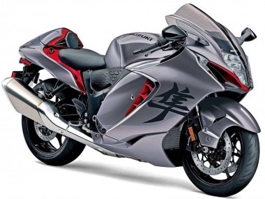 Shop 2021-2025 Matte Grey Matte Red Suzuki GSXR 1300 Hayabusa Motorcycle Fairings Canada