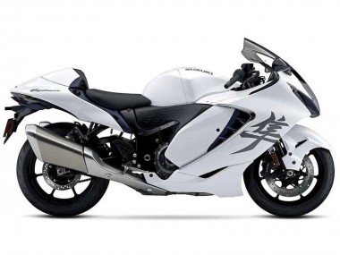 Shop 2021-2025 White Suzuki GSXR 1300 Hayabusa Motorcycle Fairings Canada