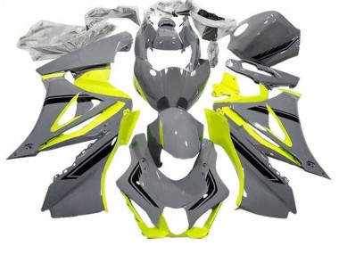 Shop 2017-2024 Suzuki GSXR1000 Motorcycle Fairings - Grey Yellow Black Canada