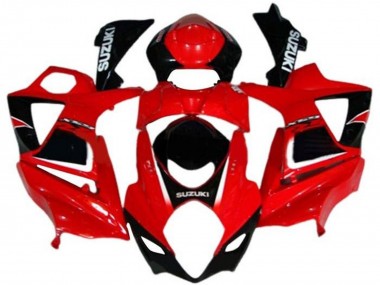 Shop 2007-2008 Suzuki GSXR 1000 Motorcycle Fairings - Red Black White Decal Canada