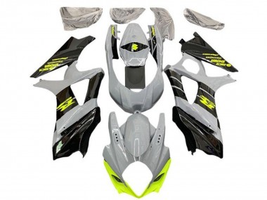 Shop 2007-2008 Suzuki GSXR 1000 Motorcycle Fairings - Nardo Grey Neon Yellow Black Canada