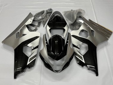Shop 2001-2003 Suzuki GSXR 600 / GSXR 750 Motorcycle Fairings - Silver Glossy Black Canada