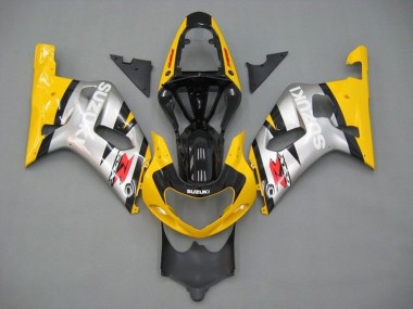 Shop 2001-2003 Suzuki GSXR 600 / GSXR 750 Motorcycle Fairings - Yellow Silver Glossy Black Red Canada