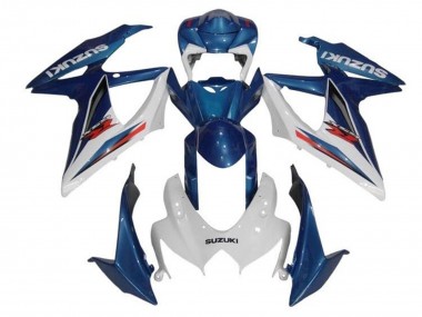 Shop 2008-2010 Suzuki GSXR 600 / GSXR 750 Motorcycle Fairings - Blue White Red Canada