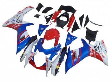 Shop 2011-2024 Suzuki GSXR 600 / GSXR 750 Motorcycle Fairings - Blue White Red Motul Canada