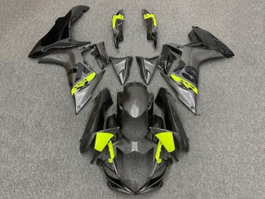 Shop 2011-2024 Suzuki GSXR 600 / GSXR 750 Motorcycle Fairings - Grey Black Neon Yellow Canada