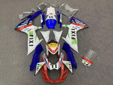 Shop 2011-2024 Suzuki GSXR 600 / GSXR 750 Motorcycle Fairings - White Blue Yellow Red Green Fixi 11 Canada