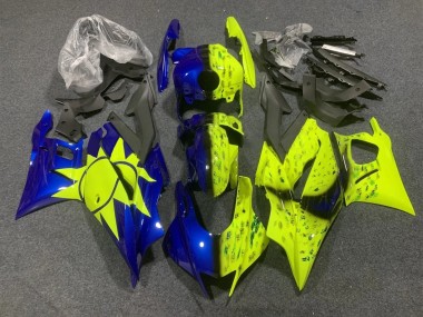 Shop 2022-2024 Yamaha YZF R3/R25 Motorcycle Fairings - Yellow Blue Canada
