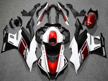 Shop 2022-2024 Yamaha YZF R3/R25 Motorcycle Fairings - White Red Black Canada