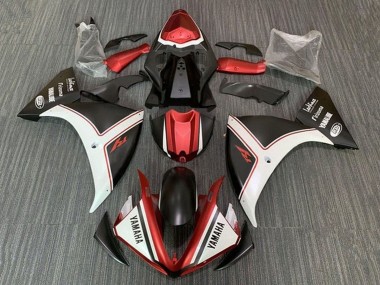 Shop 2009-2011 Yamaha YZF 1000 R1 Motorcycle Fairings - White Red Matte Black Canada
