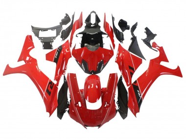 Shop 2020-2025 Yamaha YZF 1000 R1 Motorcycle Fairing - Red White Glossy Black Canada