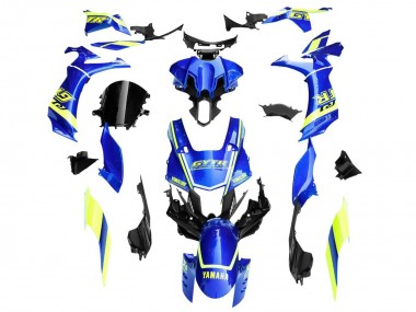 Shop 2020-2025 Yamaha YZF 1000 R1 Motorcycle Fairings - Blue Yellow White GYTR Canada