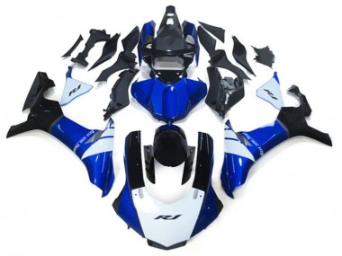 Shop 2020-2025 Yamaha YZF 1000 R1 Motorcycle Fairing Kits - White Blue Glossy Black Canada