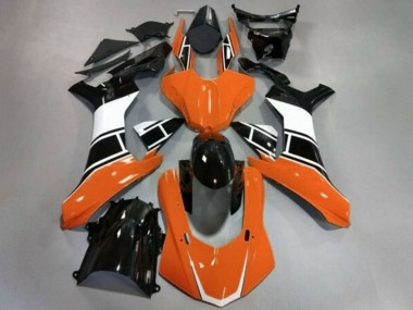 Shop 2020-2025 Yamaha YZF 1000 R1 Motorcycle Fairings - Orange White Glossy Black Canada