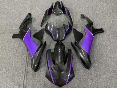 Shop 2020-2025 Yamaha YZF 1000 R1 Motorcycle Fairings - Faux Carbon Fiber Purple Canada