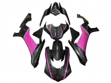 Shop 2020-2025 Yamaha YZF 1000 R1 Motorcycle Fairings - Faux Carbon Fiber Pink Canada