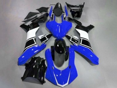 Shop 2020-2025 Yamaha YZF 1000 R1 Motorcycle Fairings - Blue White Glossy Black Canada