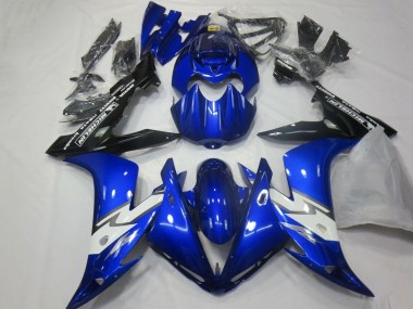 Shop 2004-2006 Yamaha YZF 1000 R1 Motorcycle Fairings - Blue White Glossy Black Canada