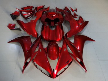 Shop 2004-2006 Yamaha YZF 1000 R1 Motorcycle Fairings - Candy Red Canada