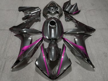 Shop 2004-2006 Yamaha YZF 1000 R1 Motorcycle Fairings - Carbon Fiber Style Pink Canada