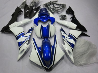 Shop 2004-2006 Yamaha YZF 1000 R1 Motorcycle Fairing - White Blue Black Canada