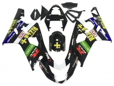 Shop 2004-2005 Suzuki GSXR 600 / GSXR 750 Motorcycle Fairings - Glossy Black Blue Green Yellow Rizla Canada