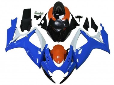 Shop 2006-2007 Suzuki GSXR 600 / GSXR 750 Motorcycle Fairings - Orange Blue White Black Canada