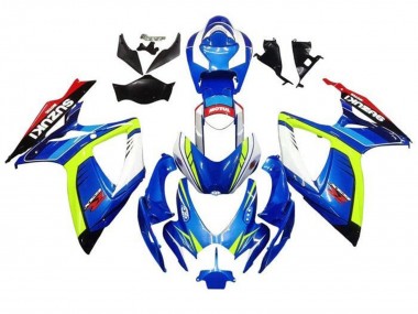 Shop 2006-2007 Suzuki GSXR 600 / GSXR 750 Motorcycle Fairings - Blue Yellow White Red Canada