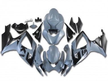 Shop 2006-2007 Suzuki GSXR 600 / GSXR 750 Motorcycle Fairings - Grey Black Canada