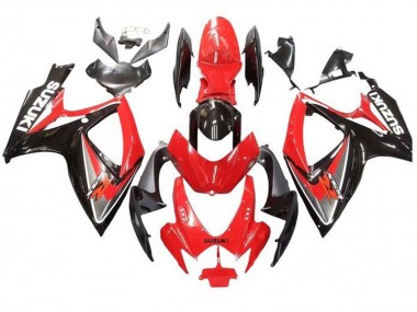 Shop 2006-2007 Suzuki GSXR 600 / GSXR 750 Motorcycle Fairings - Red Grey Glossy Black Canada