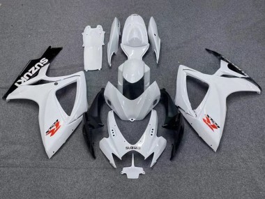 Shop 2006-2007 Suzuki GSXR 600 / GSXR 750 Motorcycle Fairings - White Black Red Canada