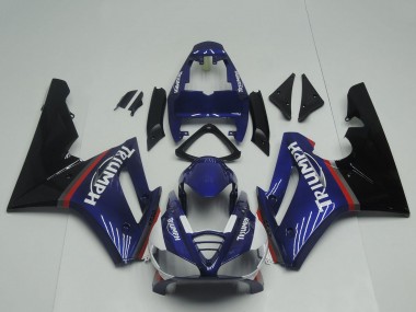 Shop 2009-2012 Triumph Daytona 675 Triple Motorcycle Fairings - Blue Red Glossy Black Canada