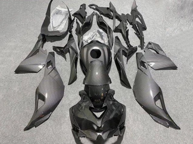 2019-2026 Kawasaki ZX4R ZX-4RR Motorcycle Fairings - Faux Carbon Fiber Canada