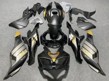 Shop 2019-2026 Kawasaki ZX4R ZX-4RR Motorcycle Fairings - Matte Black Glossy Black Grey Gold Canada