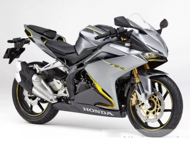 Shop 2017-2022 Honda CBR250RR Motorcycle Fairings - Silver Yellow Matte Black Canada