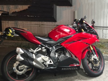 Shop 2017-2022 Honda CBR250RR Motorcycle Fairing - Red Matte Black Canada