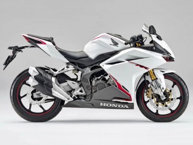 Shop 2017-2022 Honda CBR250RR Motorcycle Fairing - White Red Canada