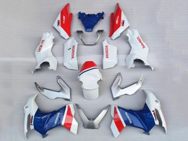 Shop 2022-2024 Honda ADV160 Motorcycle Fairings - White Red Blue HRC Canada