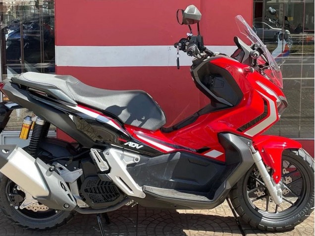 2022-2024 Honda ADV160 Motorcycle Fairings - Red Black Canada