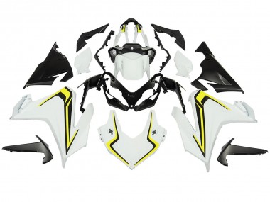 Shop 2022-2023 Honda CBR500R Motorcycle Fairings - White Neon Yellow Matte Black Canada