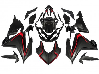Shop 2022-2023 Honda CBR500R Motorcycle Fairing - Matte Black Red Canada