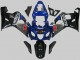 2004-2005 Suzuki GSXR 600/750 Motorcycle Fairings - Blue Grey Glossy Black Canada