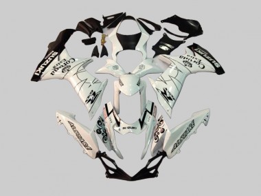 Shop 2011-2024 Suzuki GSXR 600/750 Motorcycle Fairings - White Black Alstare Corona Extra Motul Canada