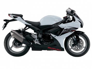 Shop 2011-2024 Suzuki GSXR 600/750 Motorcycle Fairings - White Black Canada