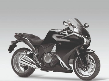 Shop 2010-2016 Honda VFR 1200 Motorcycle Fairings - Glossy Black Canada