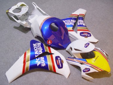 Shop 2008-2011 Honda CBR1000RR Motorcycle Fairings - White Blue Yellow Gold Rothmans Canada